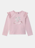 Camiseta amor rosa LADITETTE / 24H2PFQ2TMLD329