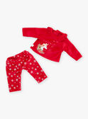Conjunto para muñeca «Mon Adorable Poupée» camiseta y pantalón de pijama SMAFA0051NOEL / 23J7GF34HPO099