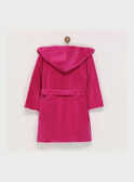 Albornoz de color rosa REJOLETTE / 19E5PF71PEI304