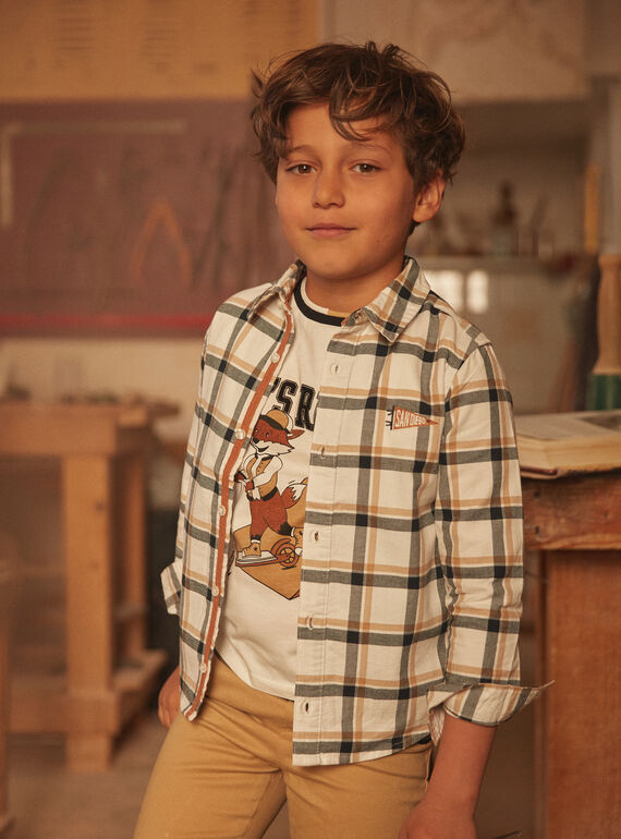 Camisa de cuadros LICHAGE / 24H3PGK1CHM001