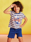 Conjunto de playa de color crudo, azul y rojo para niño CYOPLAGE3 / 22E3PGS4ENS001