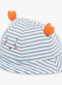 Sombrero azul con dibujo 3D y pinzas de langosta con estampado de rayas FORD / 23E0AGT1CHA715