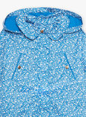Impermeable 2 en 1 azul para niña CLAFLETTE / 22E2PFG1IMP208