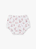 Vestido con estampado de popelina, cubrepañal y cinta para el pelo para bebé niña ZOLISE / 21E0CFY2ENS000