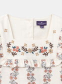 Blusa de flores con volantes KIBLETTE / 24E2PFC1CHE114