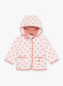 Abrigo con capucha acolchado con estampado floral. FIMARIE / 23E1BF51VESD319