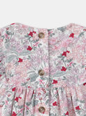 Vestido de flores con frunces LANOEMIE / 24H1BFQ1CHS001