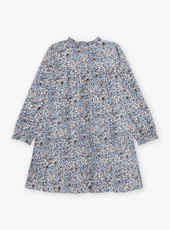 Vestido azul con estampado floral DIAROBETTE / 22H2PFY1ROBC206