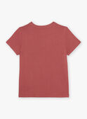 Camiseta con estampado de surf FISURFAGE / 23E3PGD2TMC303