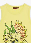 Camiseta azul con estampado de tiburones para niño CYDEBAGE4 / 22E3PGT2DEB108