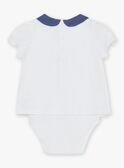 Body camiseta con bordado floral FANELLY / 23E1BFN1BOD001