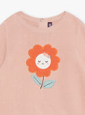 Camiseta tricotada rosa suave GAASTRID / 23H1BF71PUL307