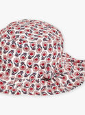 Gorro bob nude con estampado de flores FAWINA / 23E4BFQ1CHAD319