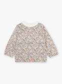 Chaqueta de chándal con estampado floral para bebé niña CADORICE / 22E1BFB1JGHB112