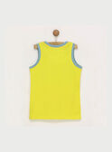 Camiseta de tirantes de color amarillo RADEBAGE2 / 19E3PGL2DEB116