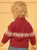 Jersey jacquard con animales y copos de nieve LASIXON / 24H1BGR1PUL501