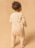 Pelele de muletón floral MEAMELIE / 25E5BFF3GRE413