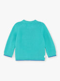 Jersey de color turquesa ZAKEVIN / 21E1BGJ1PULG621