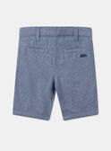 Bermudas bordadas azules KREBERAGE / 24E3PGL2BER205