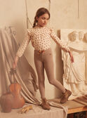 Leggings jaspeados con lazo LITRICETTE / 24H2PFK2LGA011