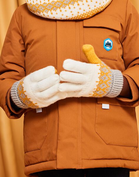 Temporada Convención Ir al circuito Guantes de acrílico tricolor : comprar online - Gorros, bufandas y guantes  | SergentMajor