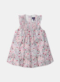 Vestido de flores con frunces LANOEMIE / 24H1BFQ1CHS001