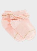 Calcetines cortos de color rosa RYADOMETTE / 19E4PFR1SOB413