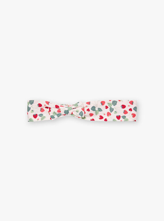 Cinta para el pelo con estampado de fresas ZOCHAETTE / 21E4PFJ1BAN301