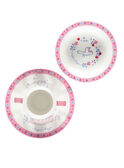 Kit para comida de color rosa y blanco ROPASFILLE / 19EZLAX2KTR001