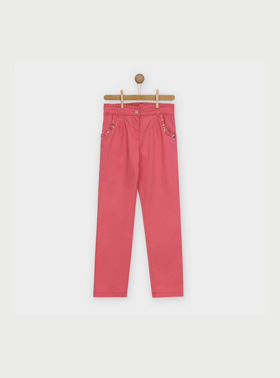 Pantalón de color rosa RABUBETTE / 19E2PF41PAN303