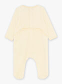 Pelele de terciopelo amarillo KEDIMI / 24E5BG53GRE103