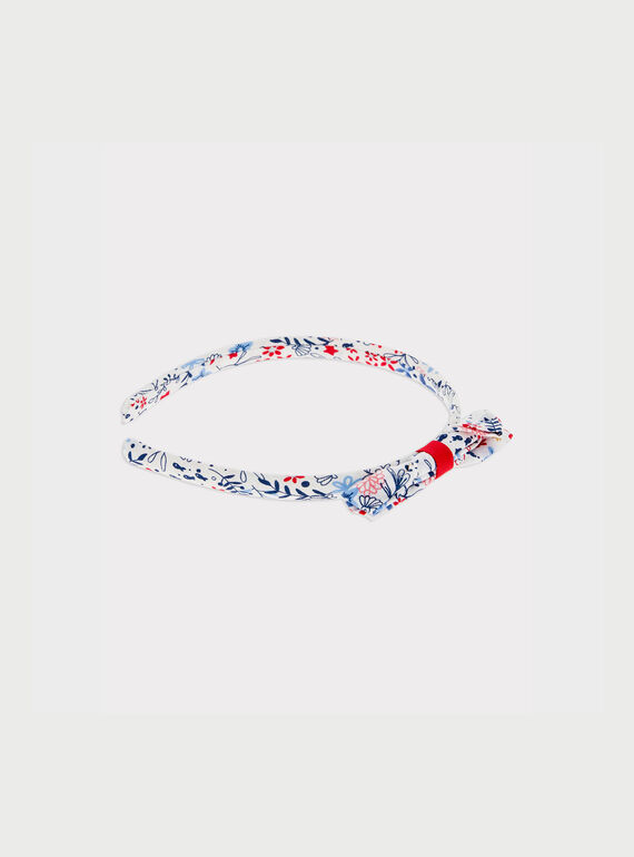 Diadema de color blanco RENUFLETTE / 19E4PF96TET000