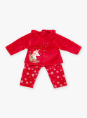 Conjunto para muñeca «Mon Adorable Poupée» camiseta y pantalón de pijama SMAFA0051NOEL / 23J7GF34HPO099