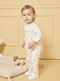 Pijama crudo jaspeado LEADELYS / 24H5BF32GRE006