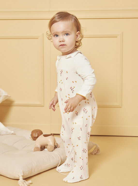Pijama crudo jaspeado LEADELYS / 24H5BF32GRE006