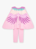 Pijama rosa con estampado de unicornio KUIZETTE 1 / 24E5PF71PYTD301