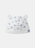 Gorro de punto crudo con estampado de flores MACOCO / 25E4BG81BON001