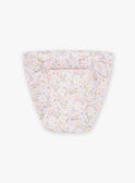 Body, cubrepañal y cinta para el pelo lila con estampado de flores FORINE / 23E0CFT2ENSH700