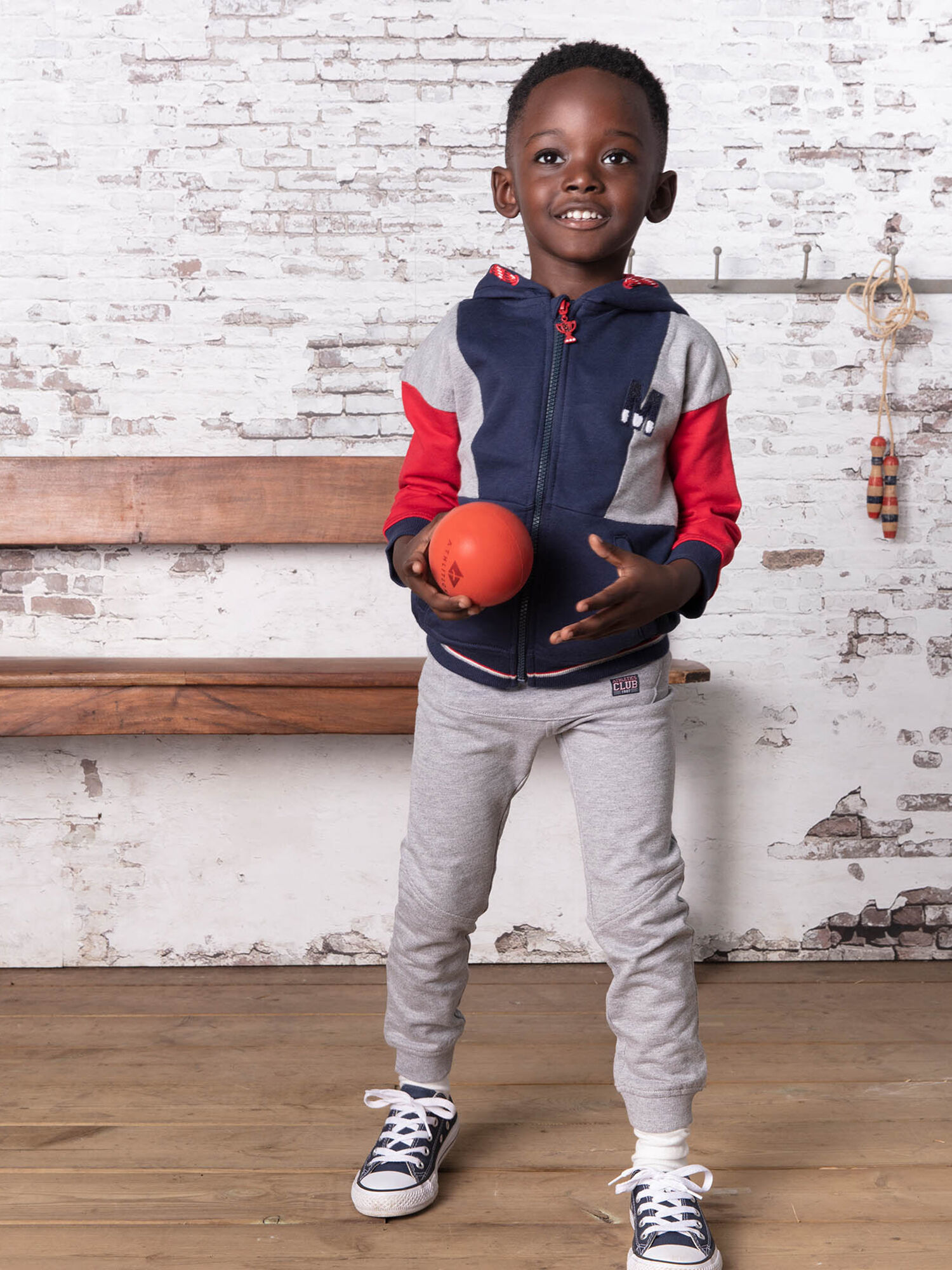 Chandal gris niño sales