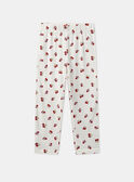 Pijama de punto de pájaros MUICAETTE / 25E5PFE3PYJ114