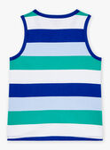 Camiseta sin mangas con estampado de rayas LAMIAGE / 24H3PGI2DEB000