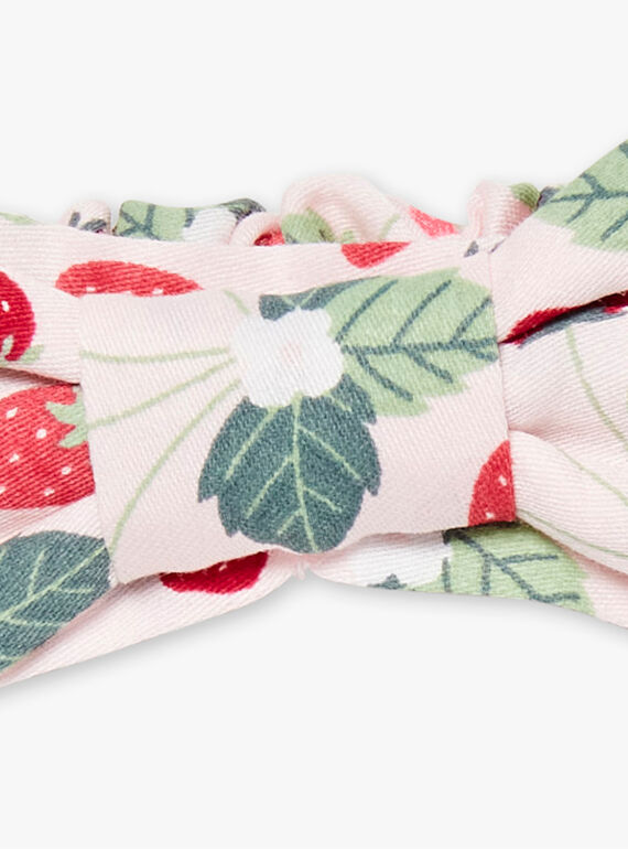 Cinta para el pelo con estampado de fresas ZOCHAETTE / 21E4PFJ1BAN301