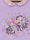 Pijama de color malva REJUSETTE / 19E5PF75PYJ328