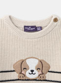 Jersey beige LAFELIX / 24H1BGK1PUL801