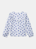 Chaqueta color crudo con flores KRETEDETTE / 24E2PFL1VES001