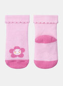 Calcetines rosas con estampado de flor KABRITNEY / 24E4BF33SOQD314