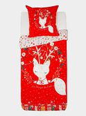 Juego de cama de Navidad de color rojo con funda de almohada cuadrada SACOUETTE / 19HZENS1PLC511