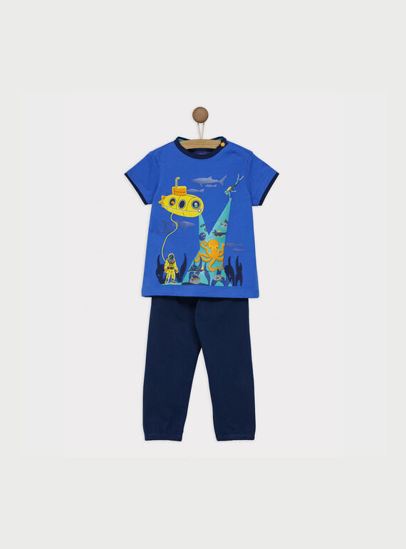 Pijama de color azul REPIRAGEEX / 19E5PG78PYJC213