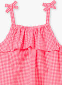 Pelele vichy rosa ZASUZY / 21E1BFU1CBLD311