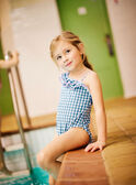 Bañador de cuadros para niña CLIRETTE / 22E4PFO4D4K001